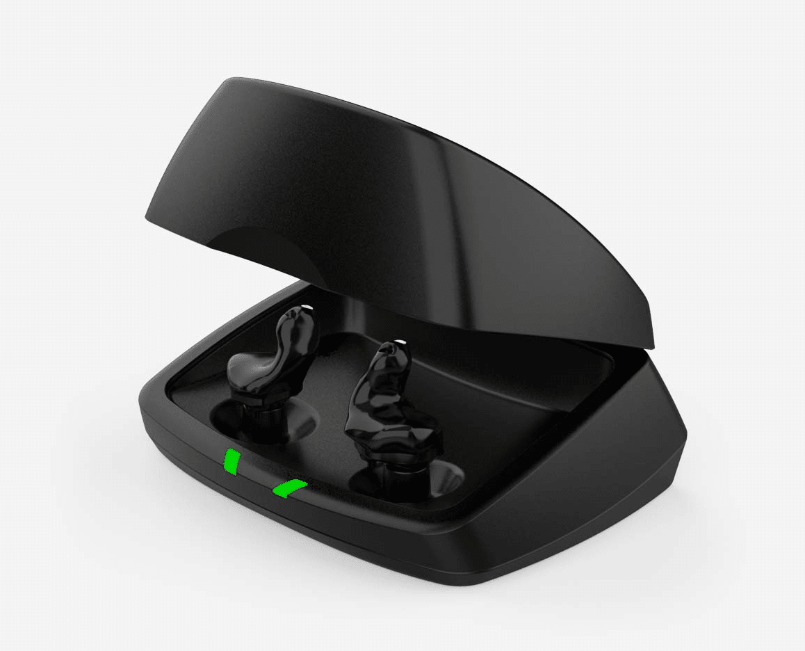 rechargeable hearing aid station