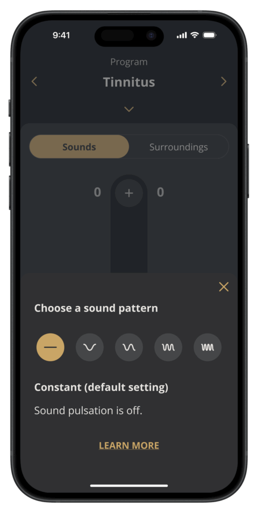 tinnitus app for hearing aids