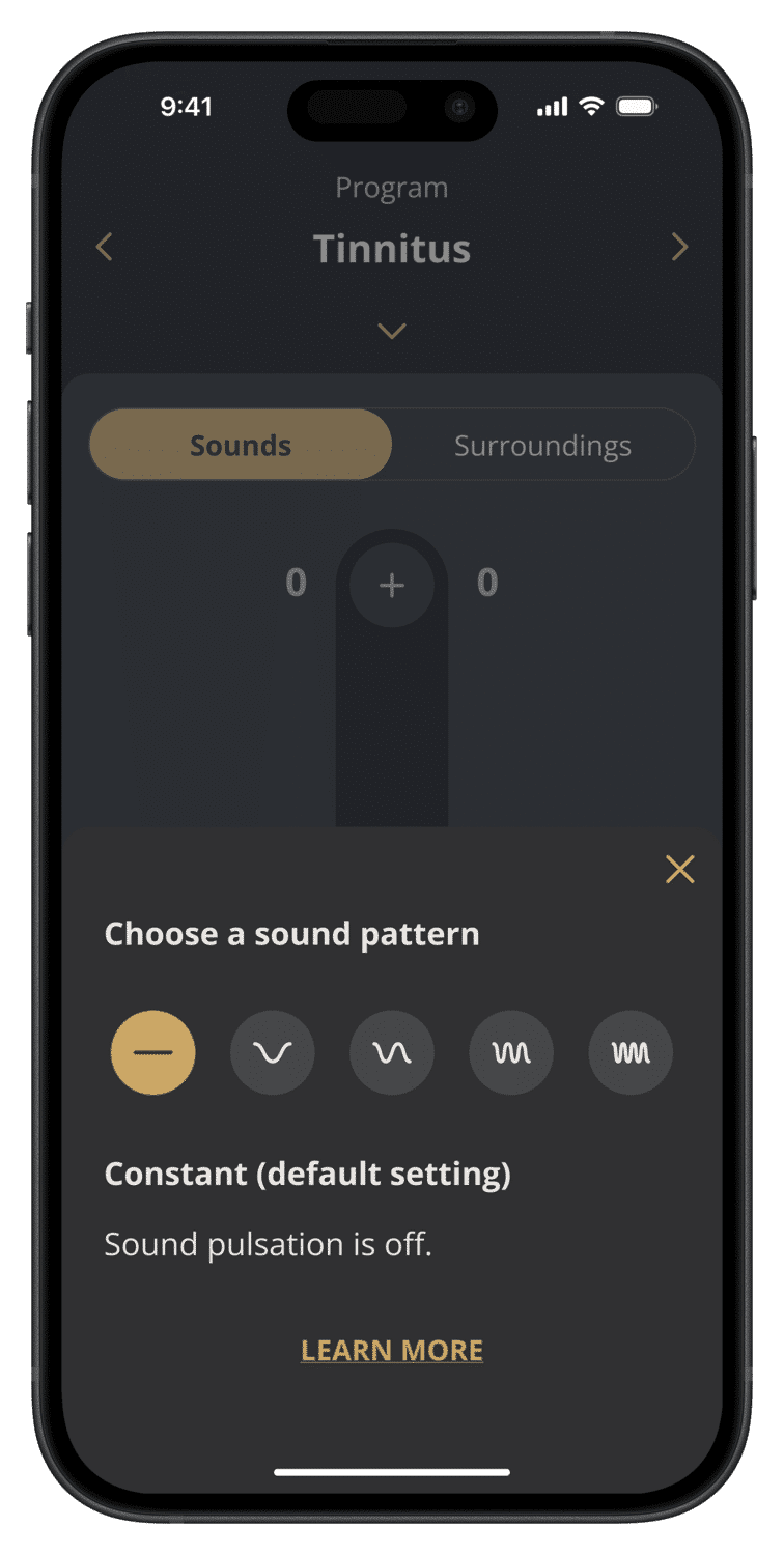 tinnitus app for hearing aids
